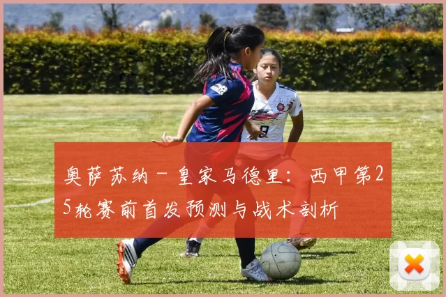 奥萨苏纳 - 皇家马德里:西甲第25轮赛前首发预测与战术剖析